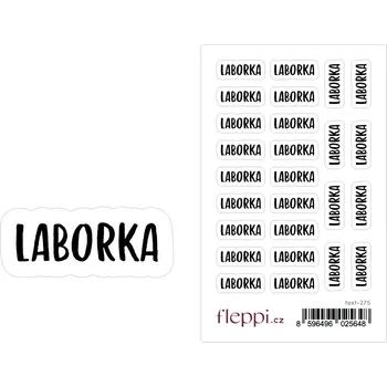samolepka Fleppi Samolepky Laborka