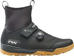 NORTHWAVE Cyklistické tretry - KINGROCK PLUS GTX - žlutá/černá 45