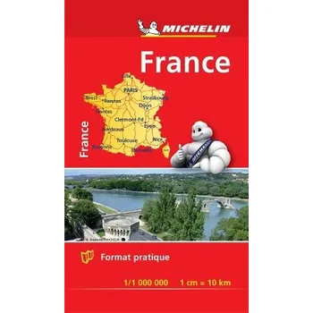 Cizojazyčná kniha France - Michelin Mini Map 8721 - Michelin