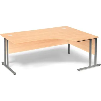 Psací stůl Psací stůl FLEXUS, pravý, 1800x1200 mm, buk