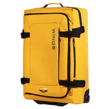 WINGS Cestovní kufr ROOK velký L yellow