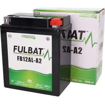 Motobaterie Fulbat Baterie YB12AL-A2 12Ah GEL - aktivovaná 700.550926