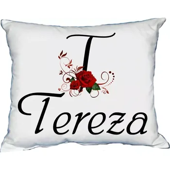 Dekorativní polštářek Polštář se jménem TEREZA (polštářek dámské jméno )