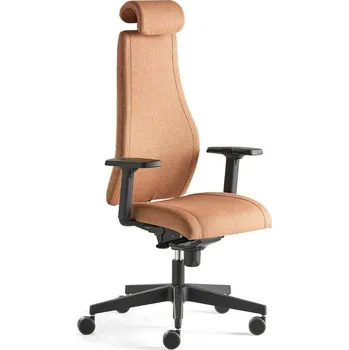 Kancelářská židle LANCASTER, vysoké opěradlo, měděná