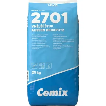 Omítka Štuk vnější Cemix 2701 – 25 kg