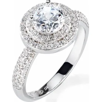 Prsten Dámský stříbrný prsten Morellato Tesori SAIW08 56 mm