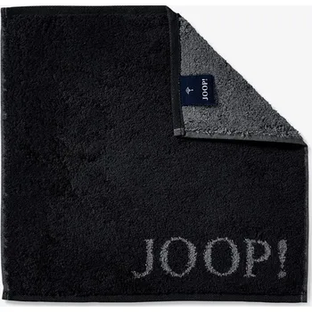 Ručník Ručníky různé velikosti CLASSIC DOUBLEFACE černá, JOOP! Rozměr: Ručník na obličej 30 x 30 cm