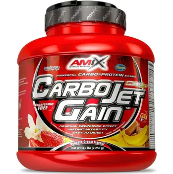 Sportovní výživa Amix CarboJet Gain 2250g Příchuť: Strawberry