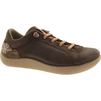 Dámské polobotky SUNNI SABBI Dámské kožené hnědé polobotky NANTAI-064-TESTA-245 Velikost 40