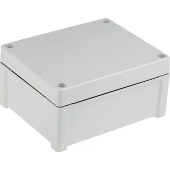 Rozvaděč Skříň, řada: TEMPO IP65 barva Šedá ABS 201.2 x 163.2 x 98.4mm