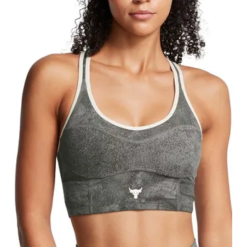 Souprava dámského spodního prádla Podprsenka Under Armour Pjt Rck LG LL Infty Pt Bra-GRN 1384161-709 Velikost S
