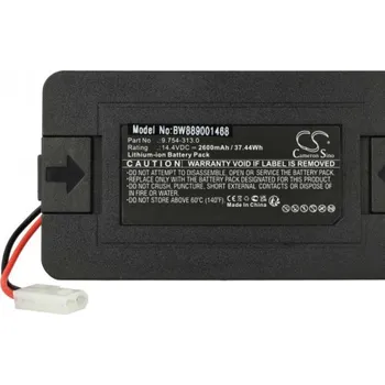 VHBW Baterie pro Kärcher RC3, 2600 mAh