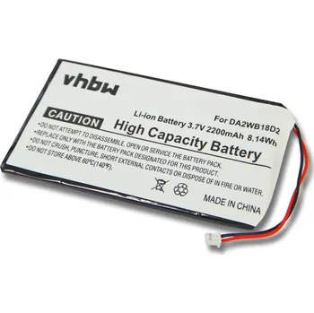 Audio kabel VHBW Baterie pro iRiver H110 / H320 / H340, 2200 mAh