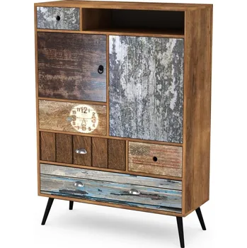 Komoda Široká komoda BOANO, vícebarevná + vyzvednutí ZDARMA