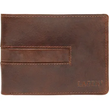 Pánská peněženka LAGEN kožená 4980 TAN