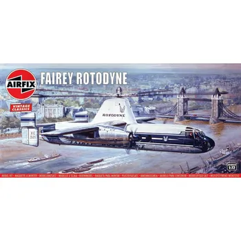Plastikový model Airfix Fairey Rotodyne Kit Vintage Classic 1:72