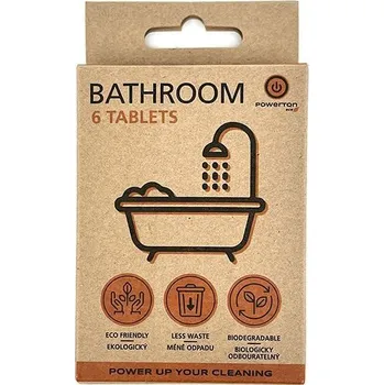 Čistící sada Čistící tablety Powerton Eco, 6 ks, koupelna