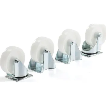 Pojezdové kolečko Sada koleček k výklopnému kontejneru, nylon, Ø 160 mm