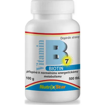Nutristar Biotin vit. B7 500 tablet
