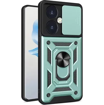Pouzdro na mobilní telefon Kryt Honor 100 Techsuit CamShield Pro green