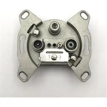 Elektrická zásuvka Účastnická zásuvka koncová TV+R+SAT