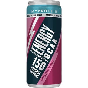 Fitness strava MyProtein BCAA Energy Drink 330 ml Příchuť: citron/limetka