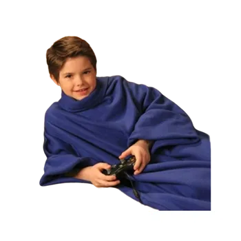 Dětská deka SNUGGIE Dětská Deka s rukávy Fleece Modrá