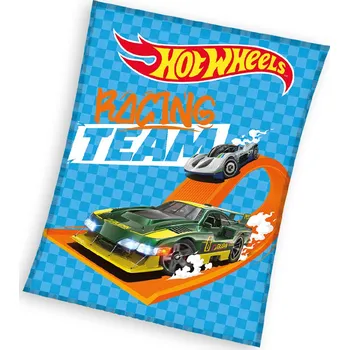 Dětská deka Dětská deka Hot Wheels Nebezpečná Jízda 150x200 cm