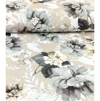 Loneta dekorační látka Adele béžová | RTex