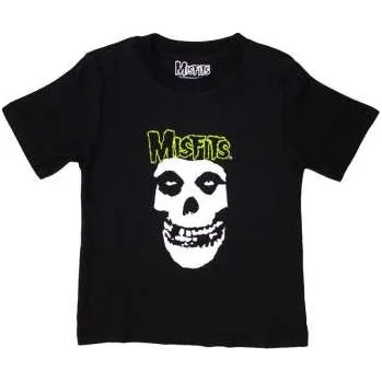 Pánské tričko Merch Misfits: Misfits Kids T-shirt: Skull & Logo (3-4 Years) 3-4 roky