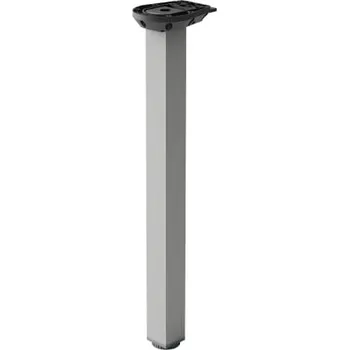 Stolová podnož Mila Design Stolová noha G5 ST606U sklopná 870/60 mm stříbrná