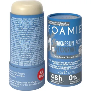Foamie Deodorant Refresh (blue) 48h, tuhý deodorant bez aluminia