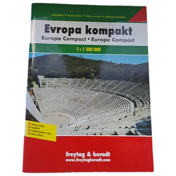 Evropa kompakt - Mapa - ANTIKVARIÁT (kolektiv autorů)