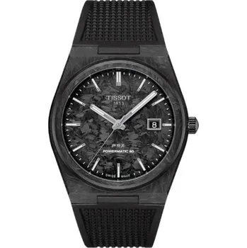 Hodinky TISSOT: PRX Powermatic 80 Carbon (T137.907.97.201.00)
