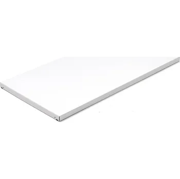 Dílenský regál Police FIRST, 1 kus, 70 kg, 1000x500 mm, bílá