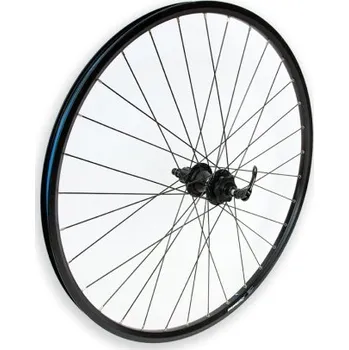 Sport 29" zadní kolo REMERX Rocky 22 (RÚ osa, kotouč 6 děr) - černá, Shimano 9/10