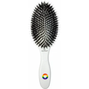 kartáč na vlasy Olivia Garden Supreme Combo Pride kartáč na vlasy se štětinami