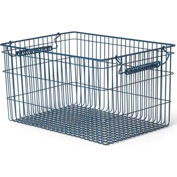 Úložný box Sada 2 úložných košů Cala "Dark Blue" ferm LIVING