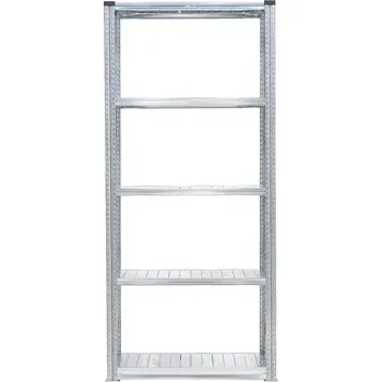Dílenský regál Skladový regál TRANSFORM, 5 polic, 2500x900x400 mm