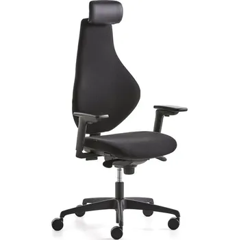 Kancelářská židle HURRAY, vysoké opěradlo, černá