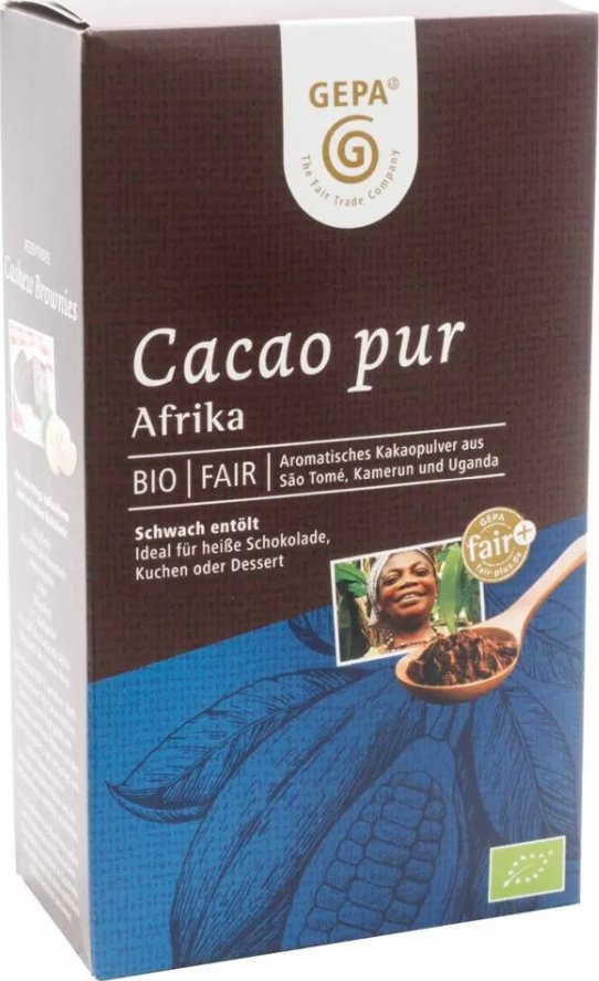 Gepa Cacao Pur Afrika BIO 250 g - Zbozi.cz