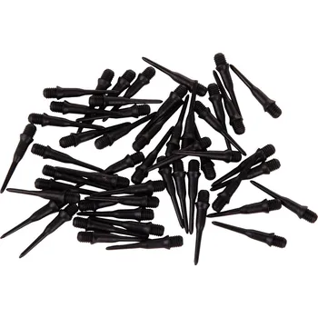 Příslušenství pro šipky ENERO Náhradní plastové hroty na šipky, 50 ks, černé