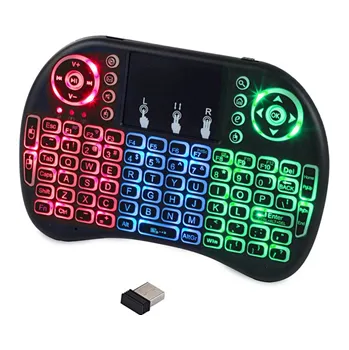 Klávesnice Mini bezdrátová klávesnice s touchpadem OPENBOX LI-ION8, li-ion, podsvícená