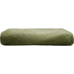 Zelený bouclé potah na taburet Kave Home Kaeli 43 cm