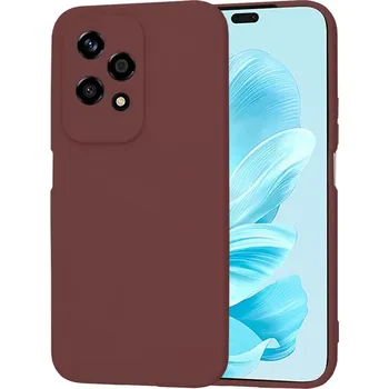 Pouzdro na mobilní telefon Kryt Honor 200 Lite Techsuit SoftFlex - plum red