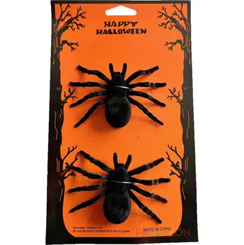 Karnevalový doplněk Dekorace pavouk tarantule 2ks