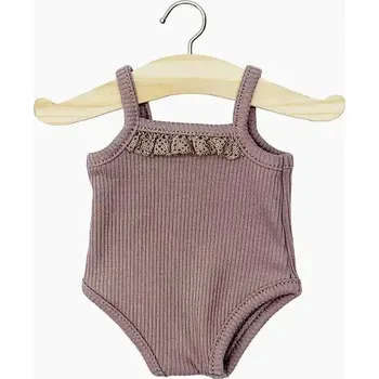 Kojenecký body Minikane Fialové body s kraječkou