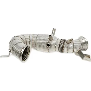 Turbodmychadlo TA Technix downpipe s 200článkovým katalyzátorem a termoizolační ochranou Mercedes E 53 AMG (W213, 2018-2023) motor M256