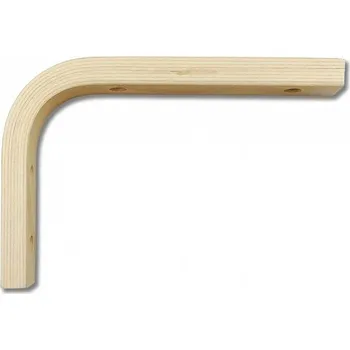 Nábytkové kování Konzola dřevěná 100x150x18mm