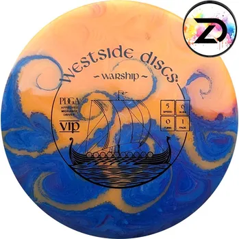 Westside Warship VIP ZDye 181g (Speed 5, Glide 6, Turn 0, Fade 1)